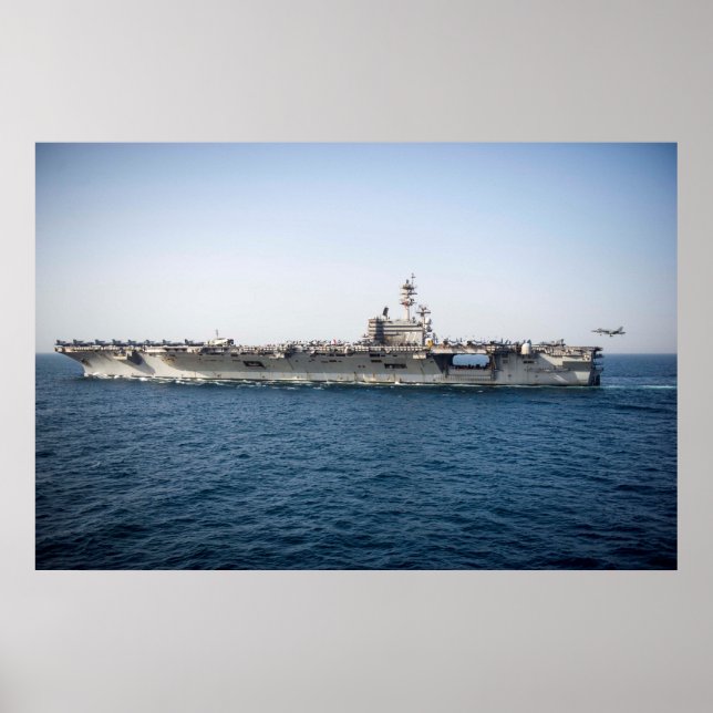 USS George H.W. Bush (CVN 77) Poster (Front)