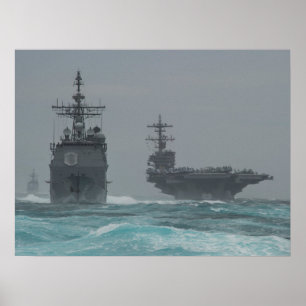 USS George H.W. Bush (CVN 77) Poster