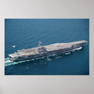 USS George H.W. Bush (CVN 77) Poster