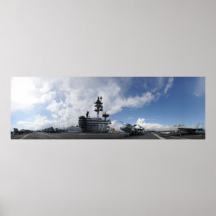 USS George H.W. Bush (CVN 77) Poster