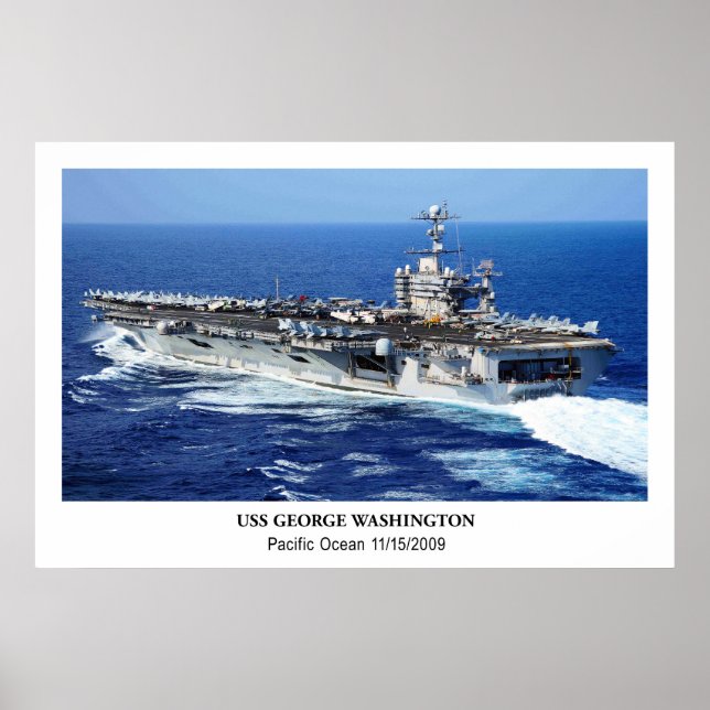 USS George Washington (CVN-73) Poster (Front)