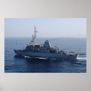 USS Gladiator (MCM 11) Poster