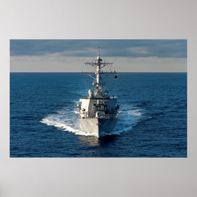 USS Gonzalez (DDG 66) Poster (Front)