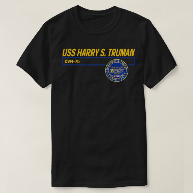 USS Harry S T-Shirt (Design Front)