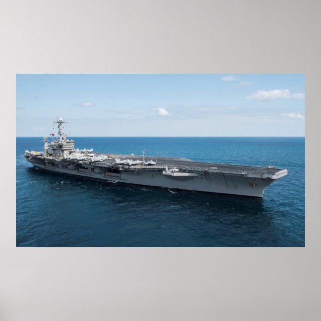 USS Harry S. Truman (CVN 75) Poster (Front)