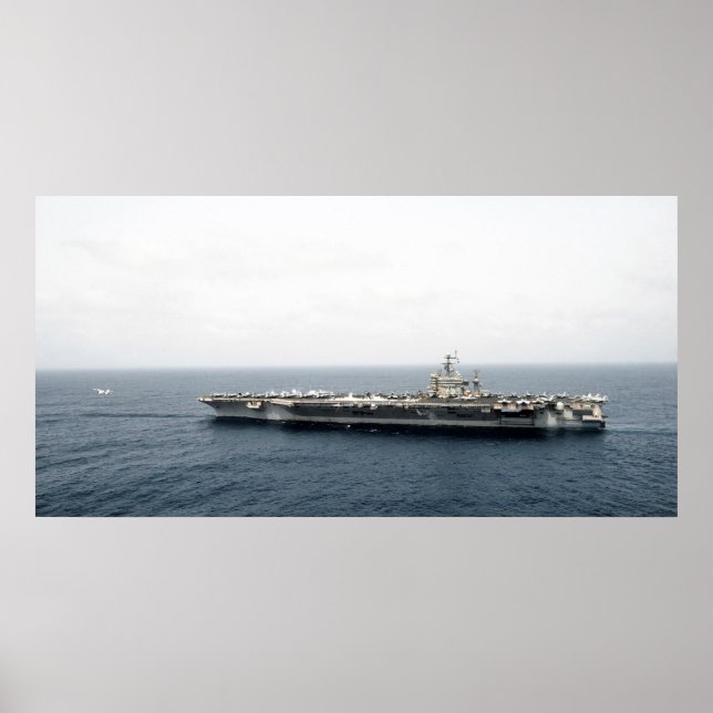 USS Harry S. Truman (CVN 75). Poster (Front)