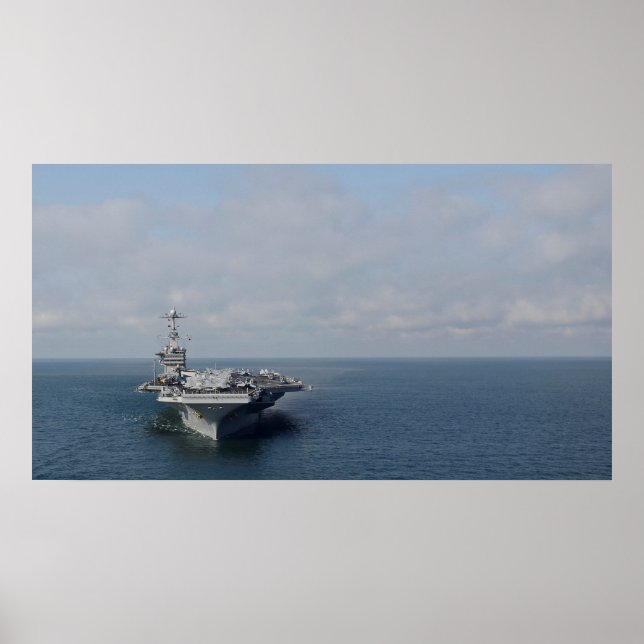 USS Harry S. Truman (CVN 75) Poster (Front)