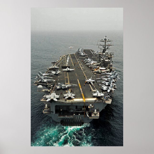 USS Harry S. Truman (CVN 75) Poster (Front)