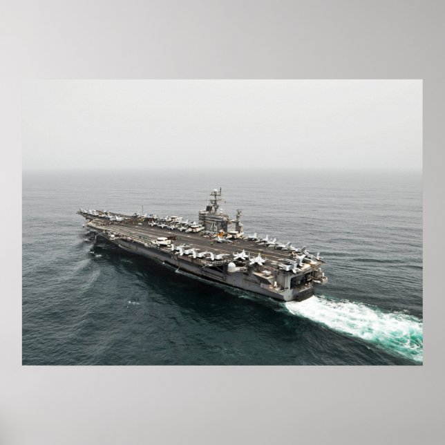 USS Harry S. Truman (CVN 75) Poster (Front)