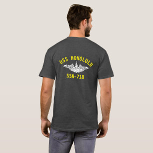 USS Honolulu Navy Veteran T-Shirt