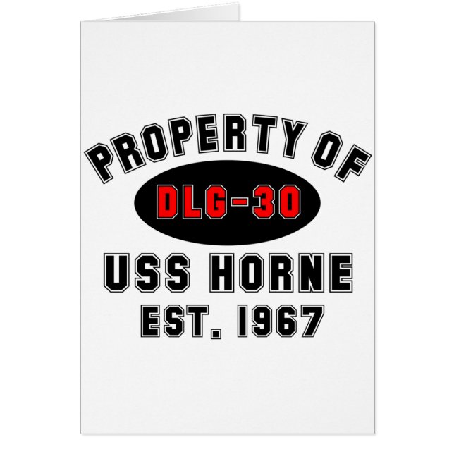 USS Horne DLG-30 (Front)
