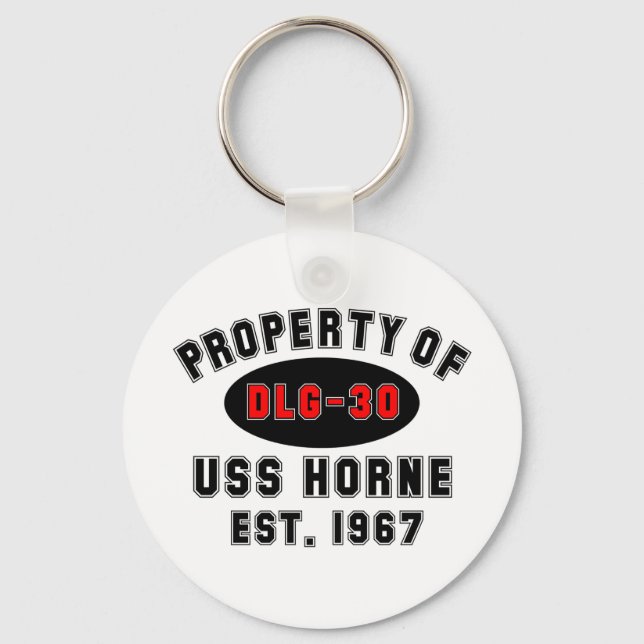 USS Horne DLG-30 Key Ring (Front)