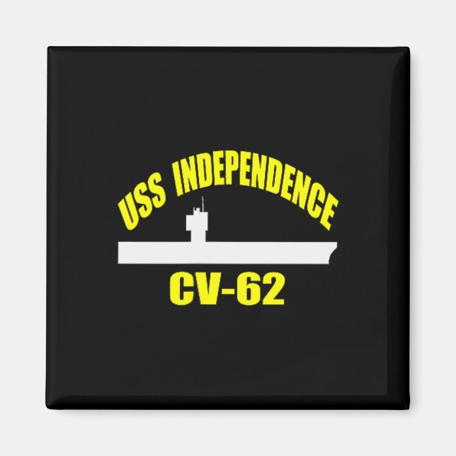 Uss Independence Cv-62 Aircraft Carrier Fathers Da Magnet (Front)