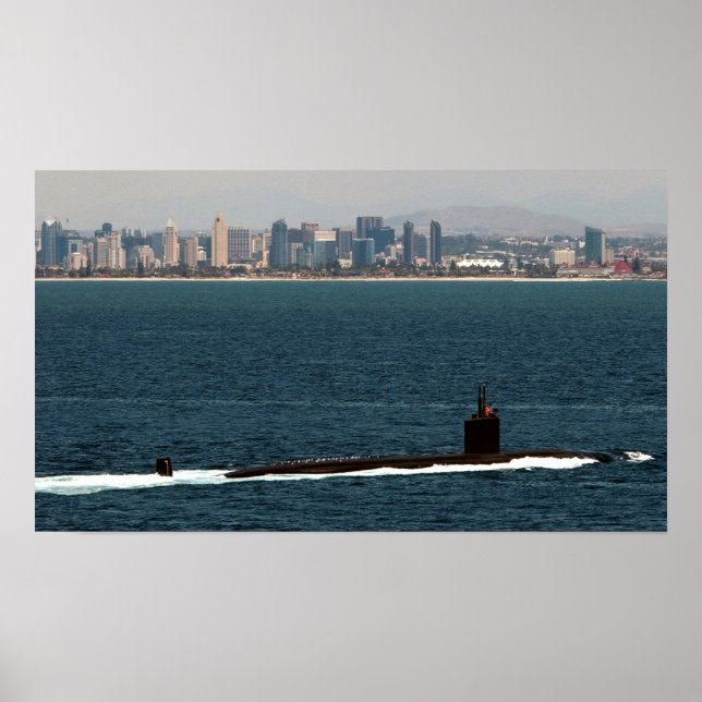 USS Jefferson City (SSN 759) Poster (Front)