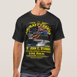 USS John C Stennis CVN74 supercarrier veterans T-Shirt