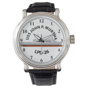 USS JOHN P MURTHA, LPD-26, SAN ANTONIO   WATCH