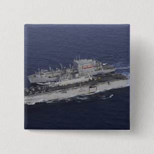 USS Kearsarge 15 Cm Square Badge