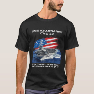 USS Kearsarge CVS-33 Aircraft Carrier Veteran USA T-Shirt