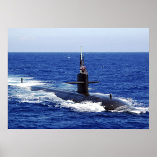 USS Key West (SSN-722) Poster