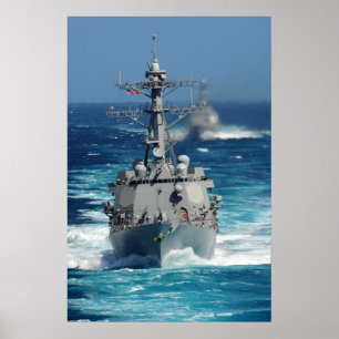 USS Kidd (DDG 100) Poster