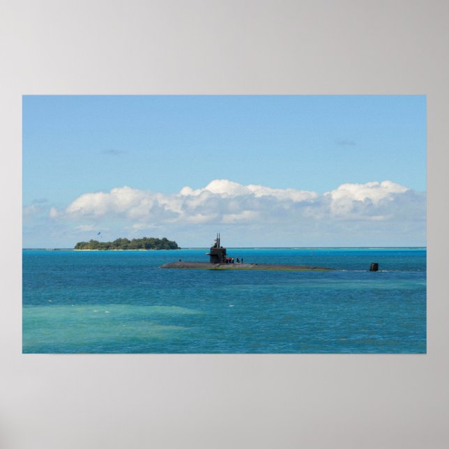 USS La Jolla (SSN 701) Poster (Front)