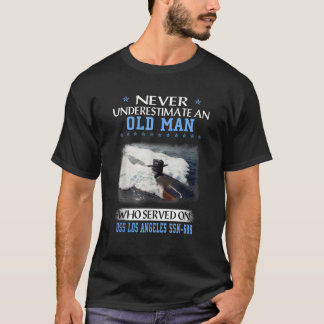 USS Los Angeles SSN 688 Submarine Veterans Day Fat T-Shirt