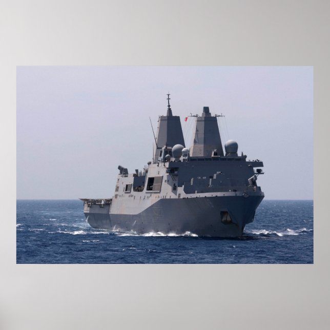 USS Mesa Verde (LPD 19) Poster (Front)