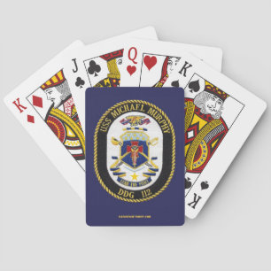 USS MICHAEL MURPHY PLAYING CARDS