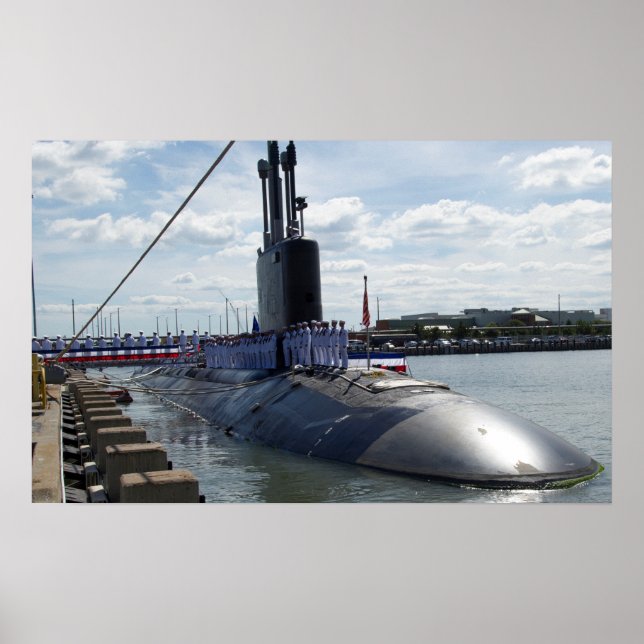 USS Minnesota (SSN 783) Poster (Front)