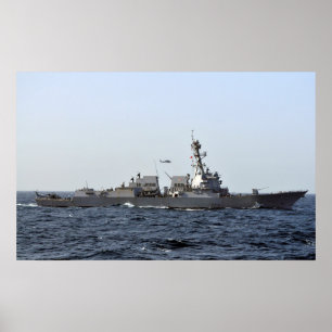 USS Momsen (DDG 92) Poster