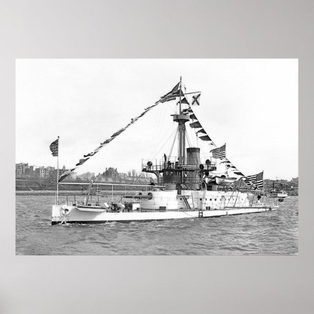 USS Monitor Amphitrite Poster (Front)