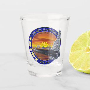 USS New Hampshire (SSN-778) Shot Glass