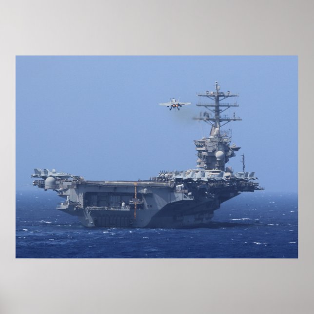 USS Nimitz (CVN 68) Poster (Front)