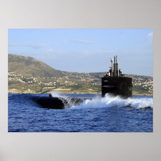 USS Norfolk (SSN 714) Poster (Front)