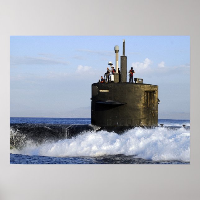 USS Norfolk (SSN 714) Poster (Front)