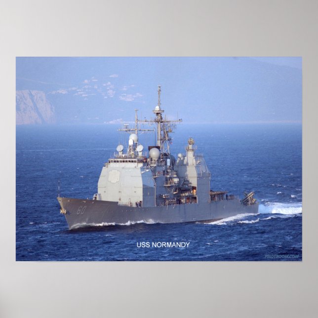 USS Normandy (CG 60) Poster (Front)
