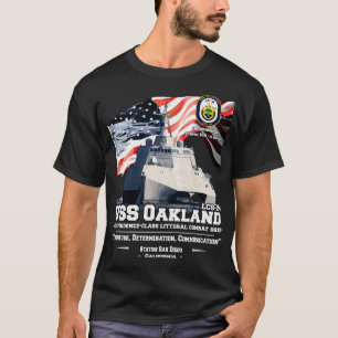 USS Oakland LCS24 Independenceclass littoral comba T-Shirt