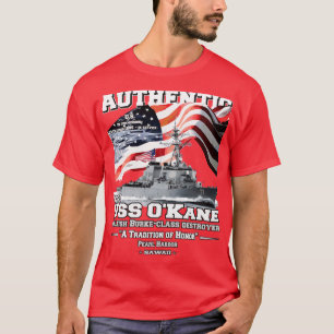 USS OKane Navy Destroyer Veterans T-Shirt