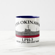 USS Okinawa, LPH-3, customisable dates served