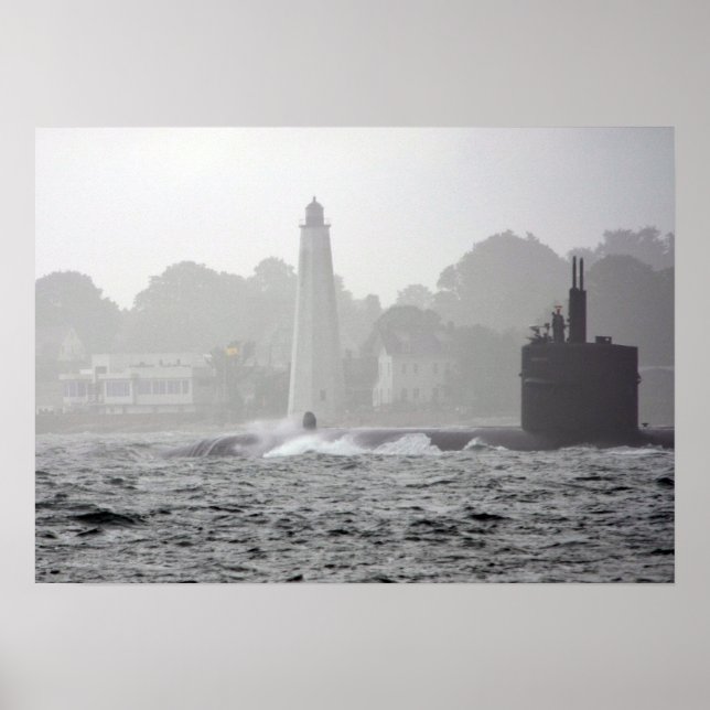 USS Providence (SSN 719) Poster (Front)