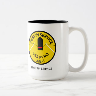 USS PYRO AE-1 COFFEE MUG