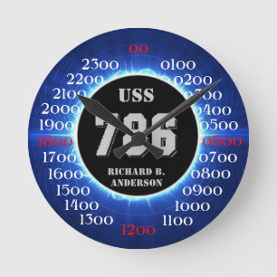 USS Richard B. Anderson (DD-786) Round Clock