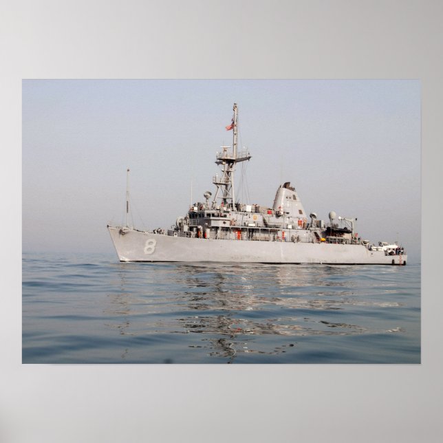 USS Scout (MCM 8) Poster (Front)