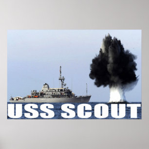 USS SCOUT POSTER