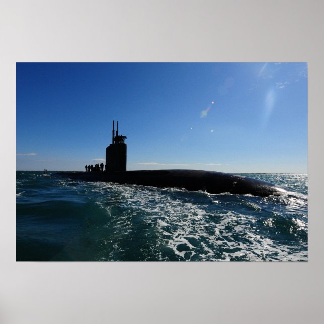 USS Scranton (SSN 756) Poster (Front)