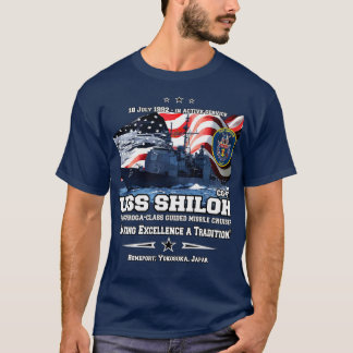 USS Shiloh CG67 CRUISER T-Shirt