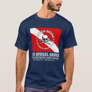 USS Spiegel Grove (best wrecks) T-Shirt