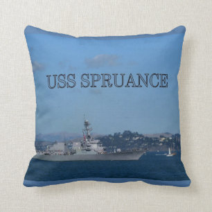 USS Spruance Cushion