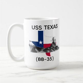 USS Texas (BB-35) 2 Coffee Mug