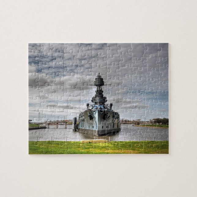 USS Texas Jigsaw Puzzle (Horizontal)